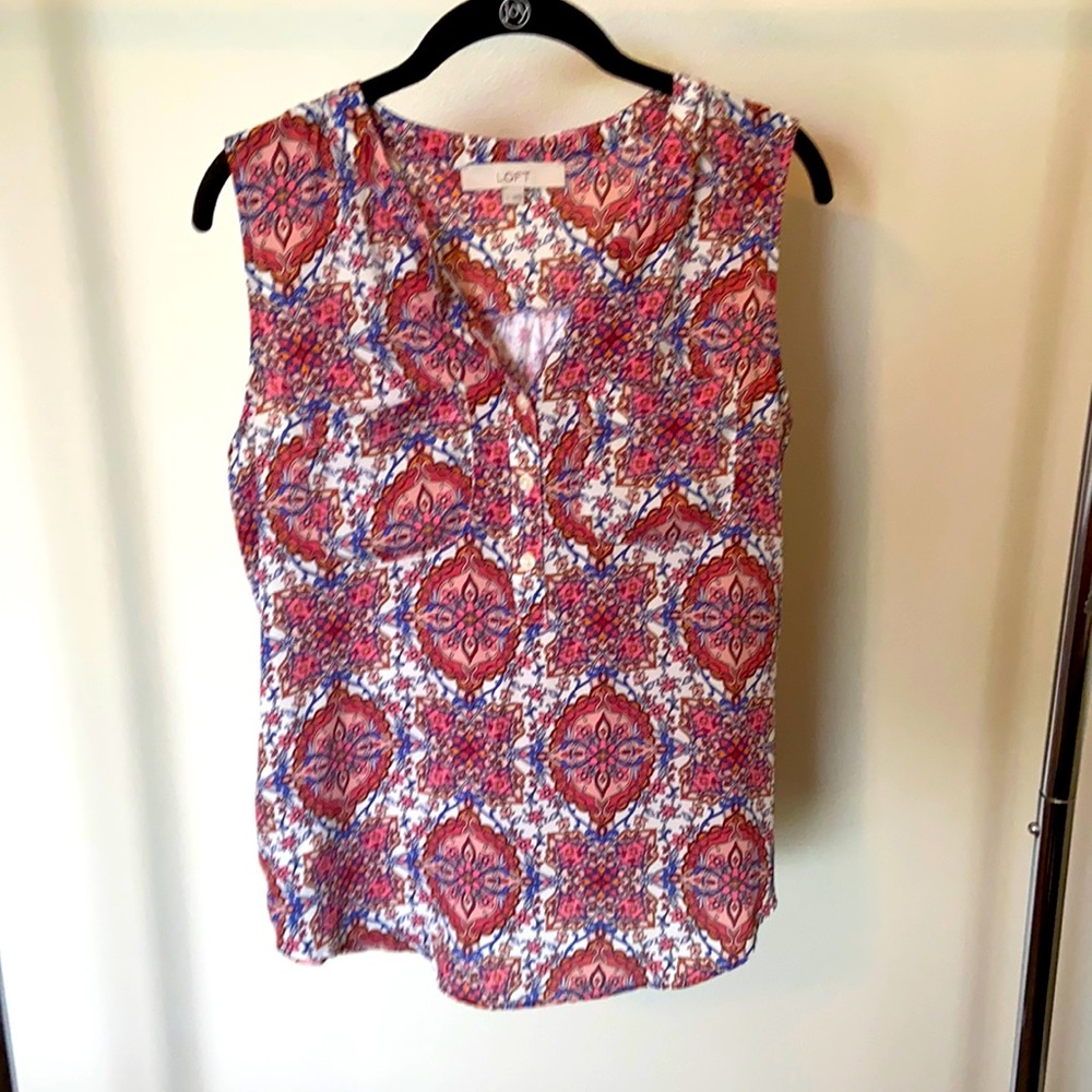 Like new sleeveless top from Ann Taylor loft
